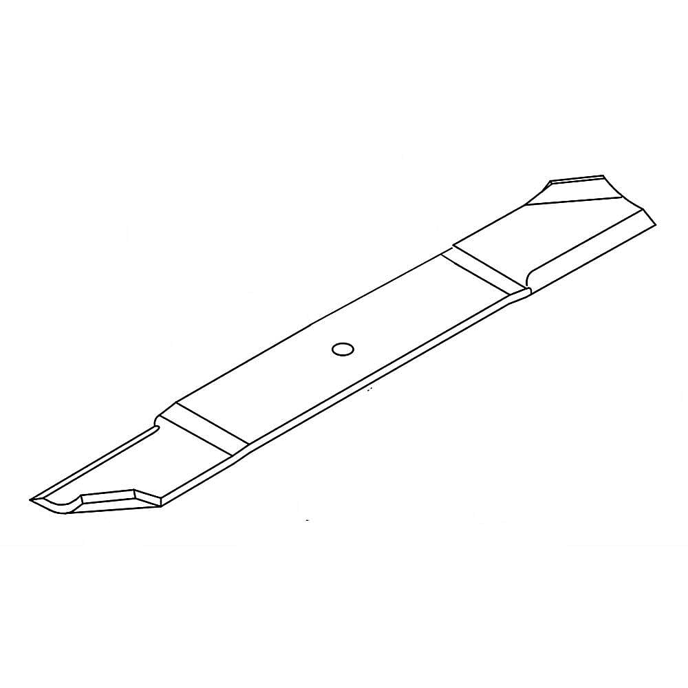 Part #742P05533, Lawn Tractor 54-In Deck Ultra High-Lift Blade