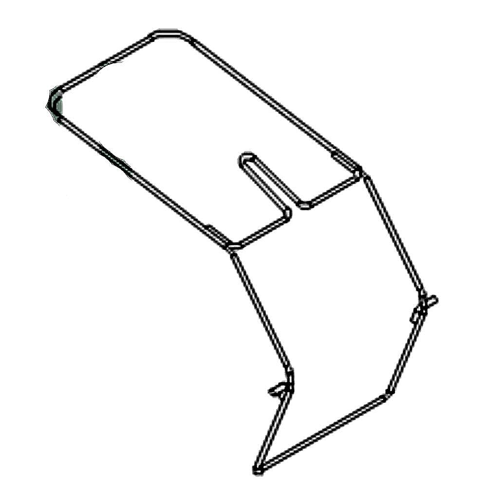 Part #747-08810, Mtd Lawn Mower Grass Bag Frame
