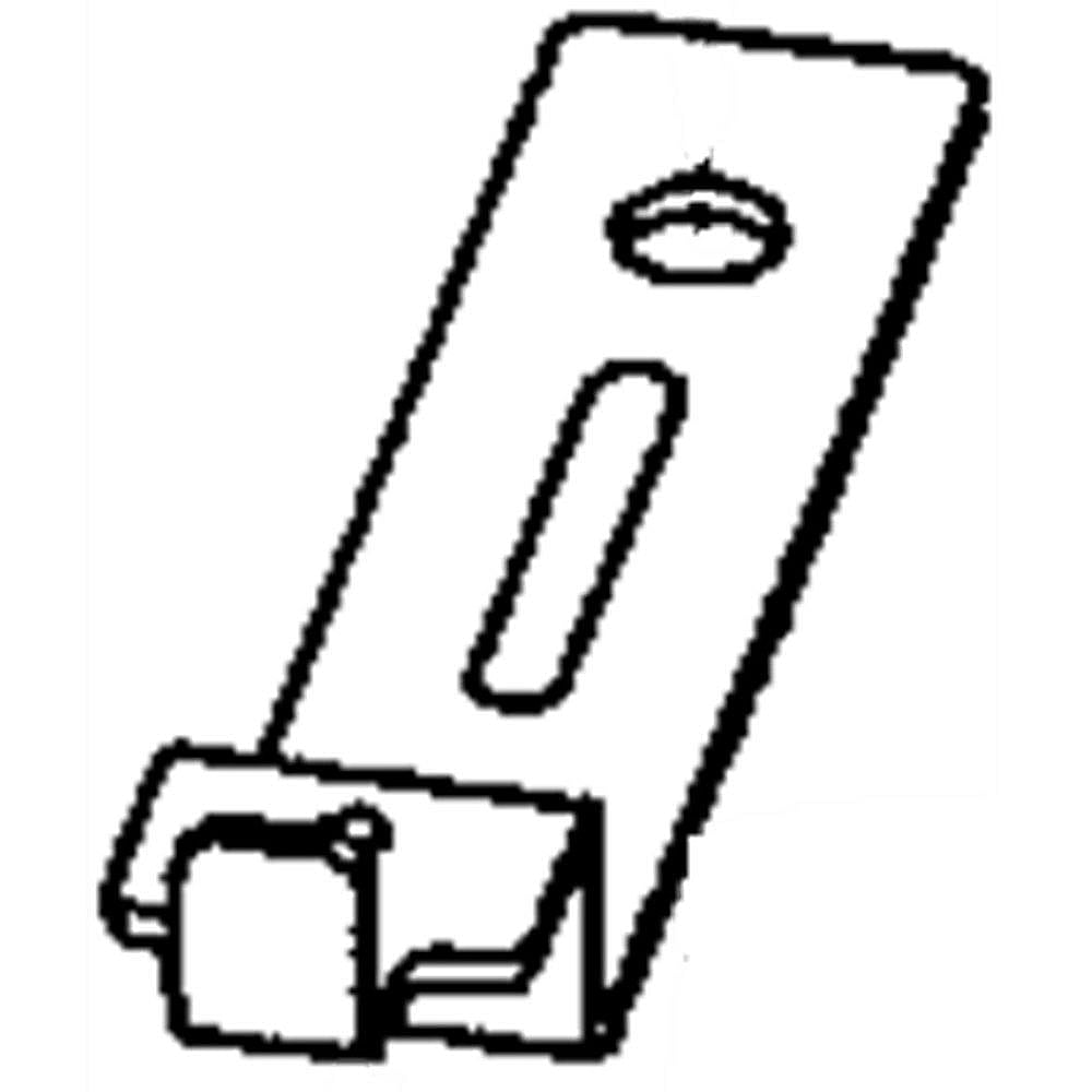 Part #753-06662, Troybilt Lawn Tractor Ground Drive Idler Pulley Bracket / 12.00 x 4.50 x 4.00