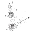 Line Trimmer Short Block for MTD 41ADZ43C799 - Part 753-06674