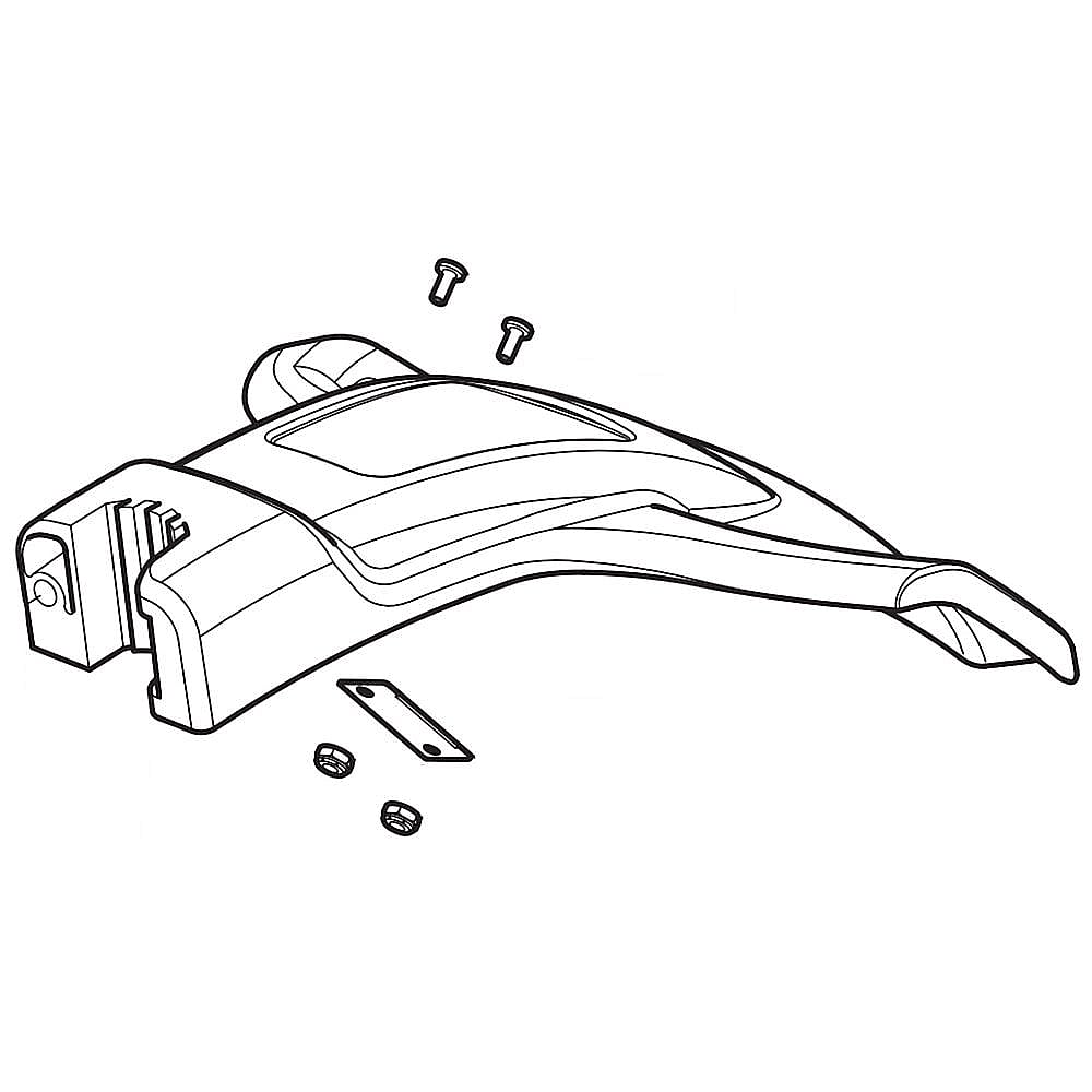 Part #753-06804, Line Trimmer Debris Shield