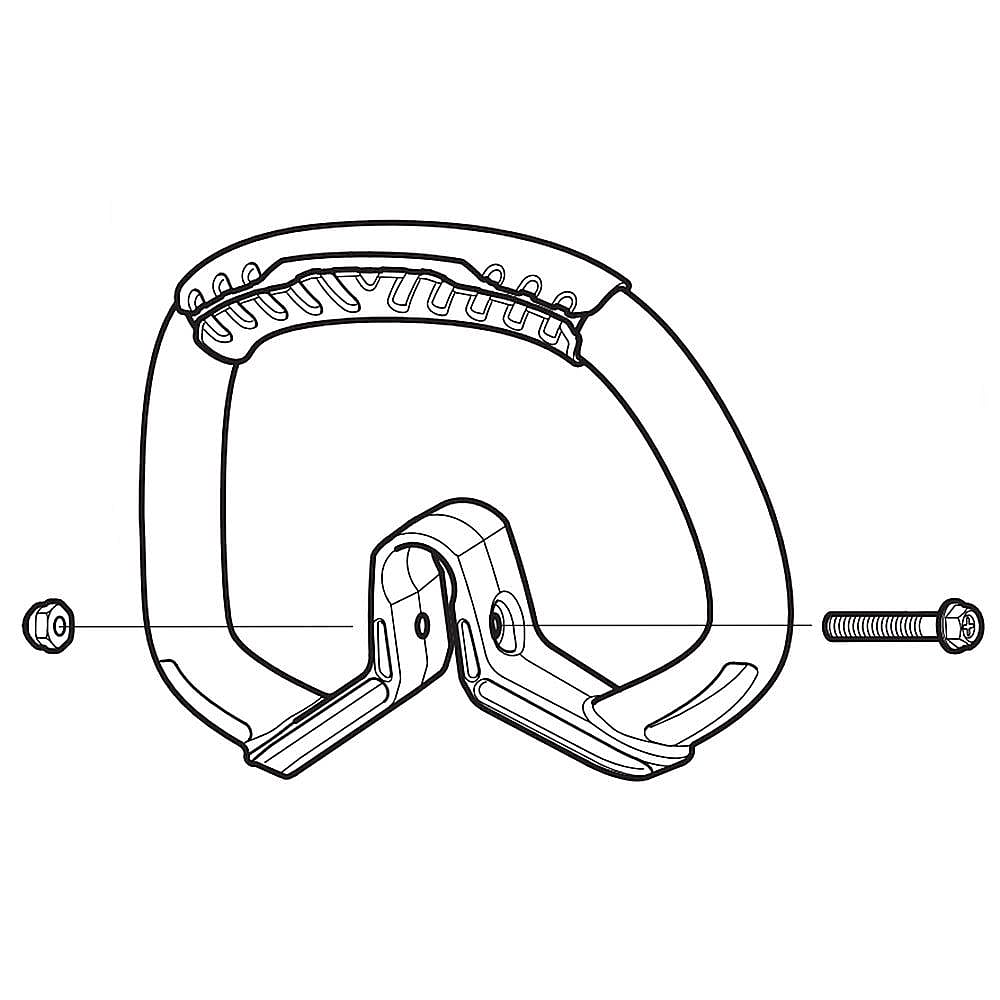 Part #753-06889, Handle Dl