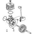 Line Trimmer Short Block for MTD 41AD110G883 - Part 753-06929