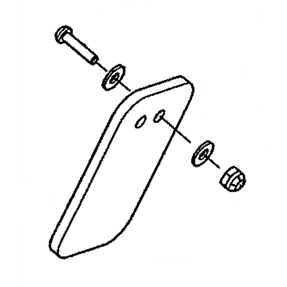 Part #753-08020, Line Trimmer Edger Attachment