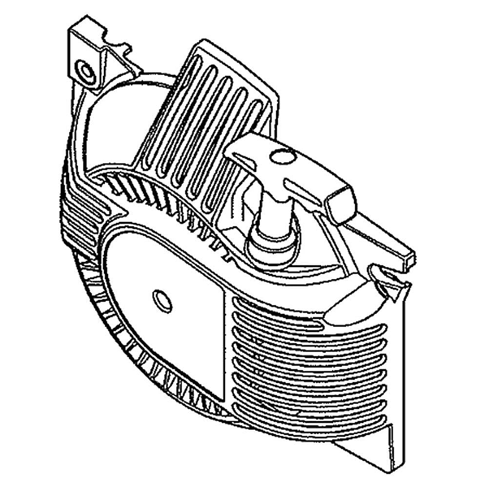 Part #753-08504, Chainsaw Recoil Starter Housing / 7.00 x 2.00 x 7.00