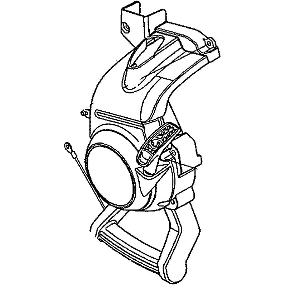 Part #753-08520, Leaf Blower Recoil Starter Housing