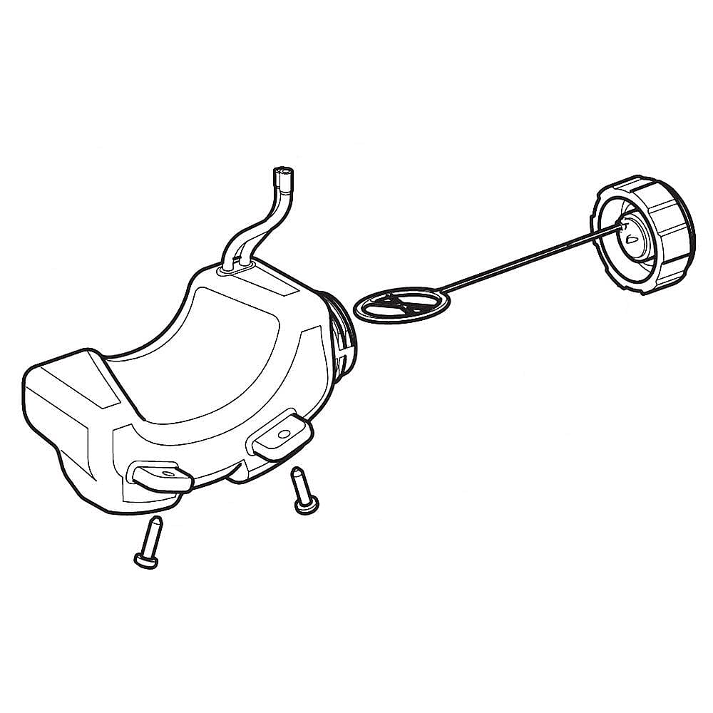 Part #753-08751, Craftsman Fuel Tank As