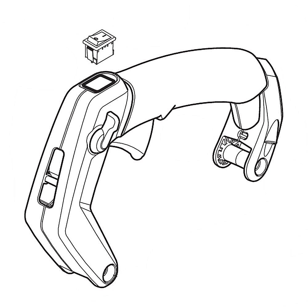 Part #753-09306, Handle Asm