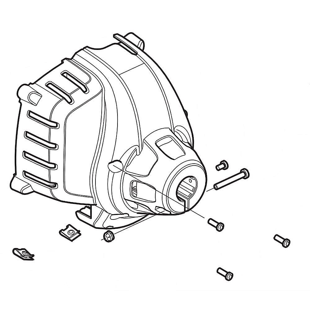 Part #753-09364, Mtd Clutch Cvr A