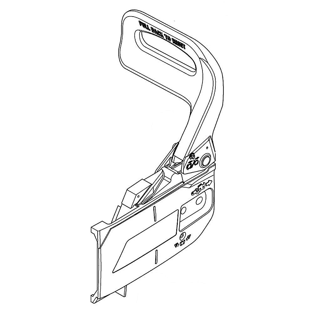 Part #753-09387, Mtd Chainsaw Chain Brake Assembly
