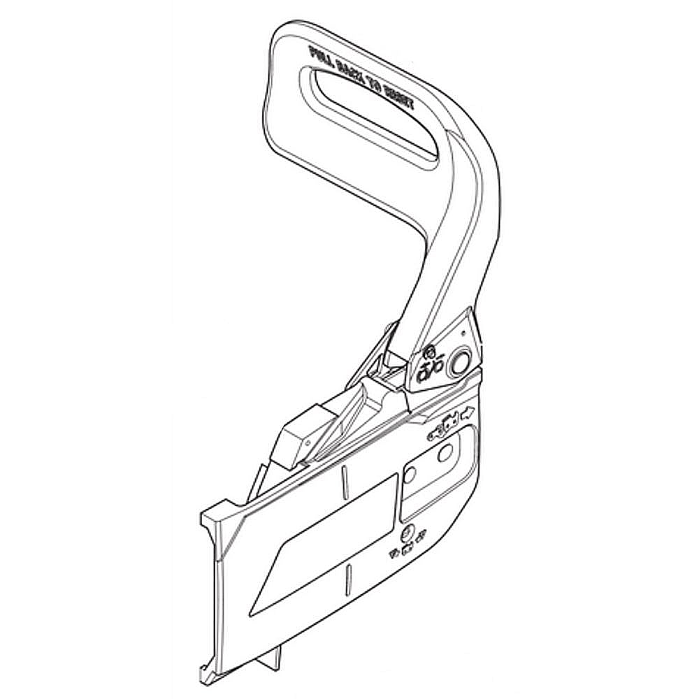 Part #753-09389, Chainsaw Chain Brake Assembly