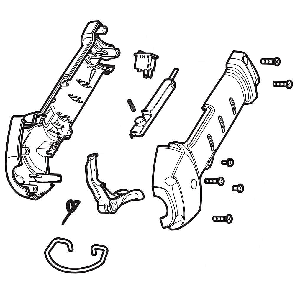 Part #753-09889, Mtd Throttle Gri