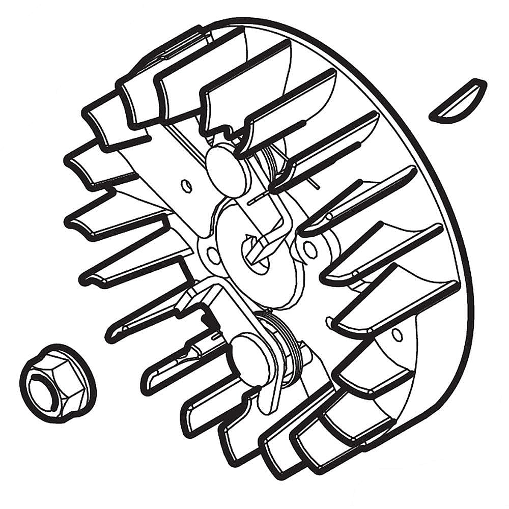 Craftsman Part #753-10293, Flywhl Yd400