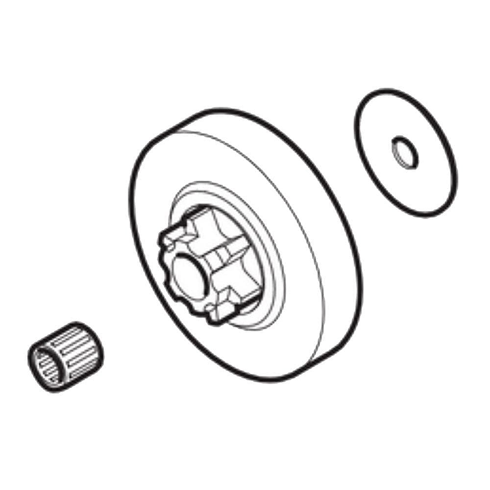 Part #753-10300, Craftsman Chainsaw Clutch Drum