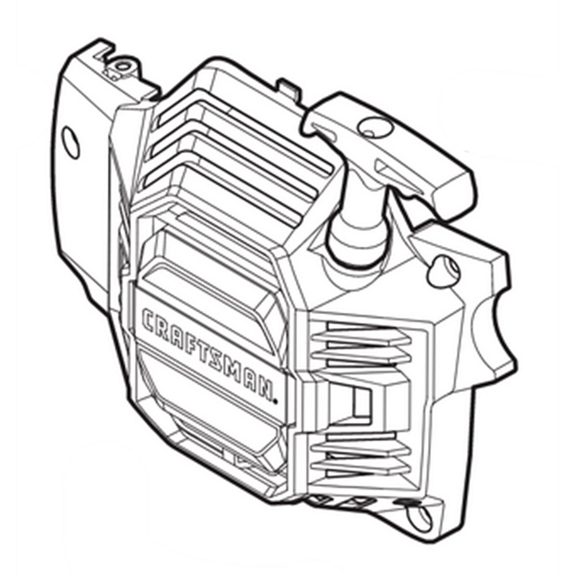 Part #753-11321, Mtd Chainsaw Starter Housing