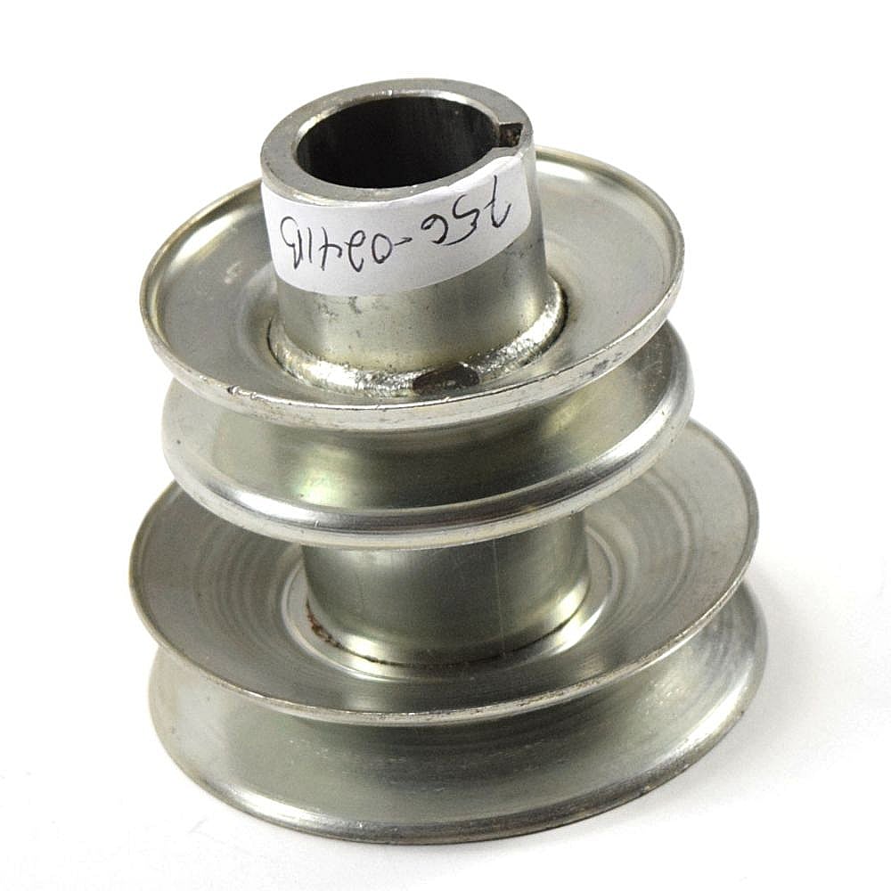 Part #756-0241B, Yard-Man Snowblower Engine Double Pulley (Replaces 1824049, 706-15931-01, 756-0241)