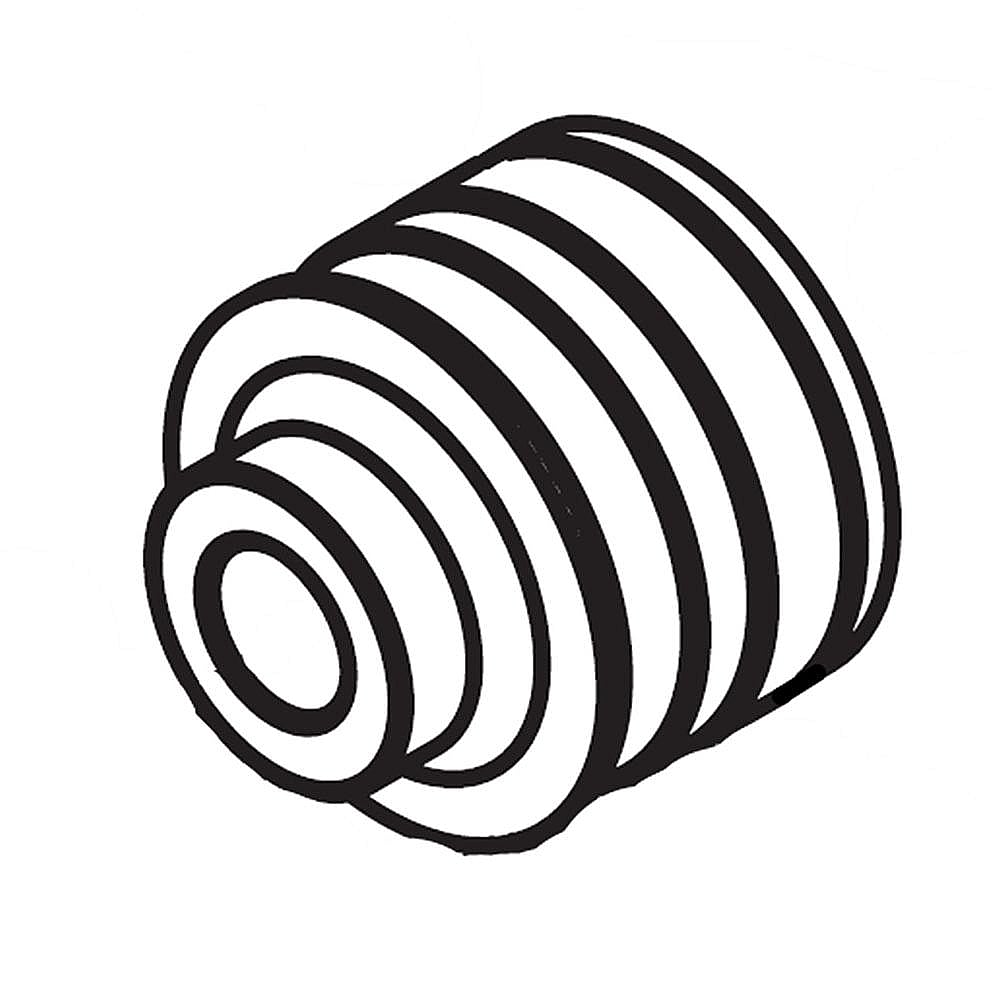 Part #756-04198A, Tiller Engine Pulley