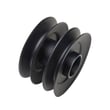 Lawn Tractor Deck Double Drive Pulley for MTD 668 - Part 756-0638