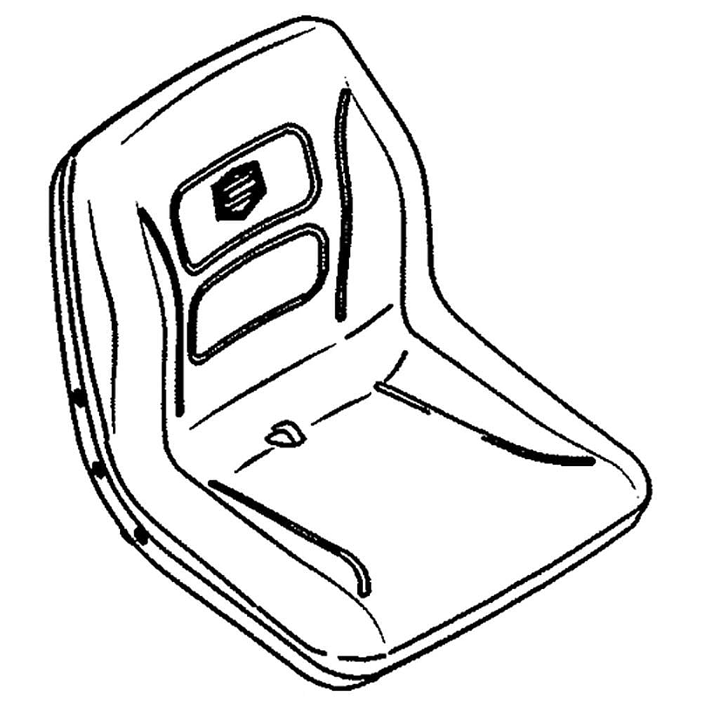 Part #757-05241, Lawn Tractor Seat