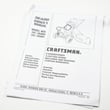 Lawn & Garden Equipment Owner's Manual for Craftsman 247795860 - Part 770-8175H