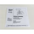 Owner's Manual for Craftsman 247795940 - Part 770-8474H