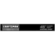 Snowblower Label 777D11503