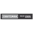 Decal for Craftsman 247250000 - Part 777D17040