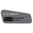 Decal for MTD 13BJ78SS099 - Part 777D18562