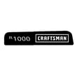Decal for Craftsman 247290001 - Part 777D19311