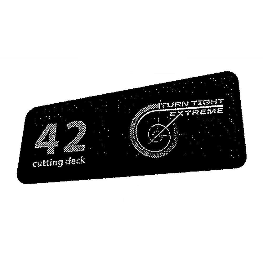 Part #777D20814, Decal