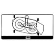 Lawn Tractor Belt Decal for MTD 13AR91PT299 - Part 777I23092