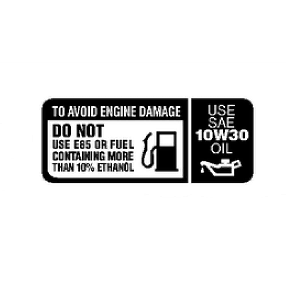 Craftsman Part #777I23321, Decal | 3.00 x 1.25 x 0.01