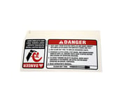 Snowblower Auger Housing Safety Decal 777S32636