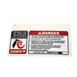 Snowblower Auger Housing Safety Decal 777S32636