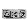 Lawn Tractor Decal for MTD 17ARCACK099 - Part 777S35297