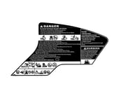 Lawn Mower Decal 777S35307