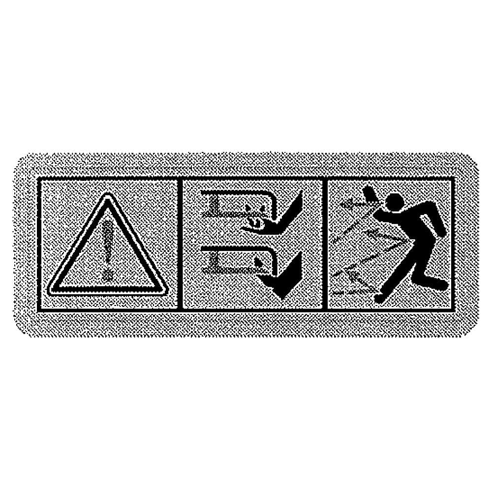 Craftsman Part #777S35375, Decal | 7.00 x 0.75 x 0.01