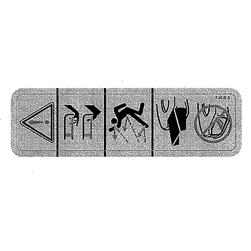 Craftsman Part #777S35502, Decal | 4.75 x 1.25 x 0.01