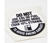 Lawn Tractor E85 Fuel Decal 777X43688