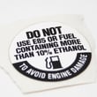 Lawn Tractor E85 Fuel Decal 777X43688