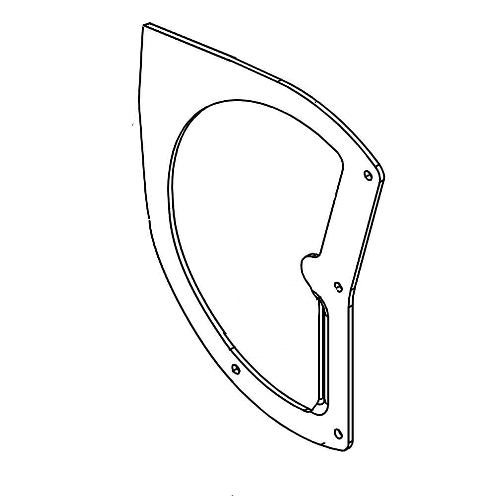 Part #781-04007-4021, Shredder Plate