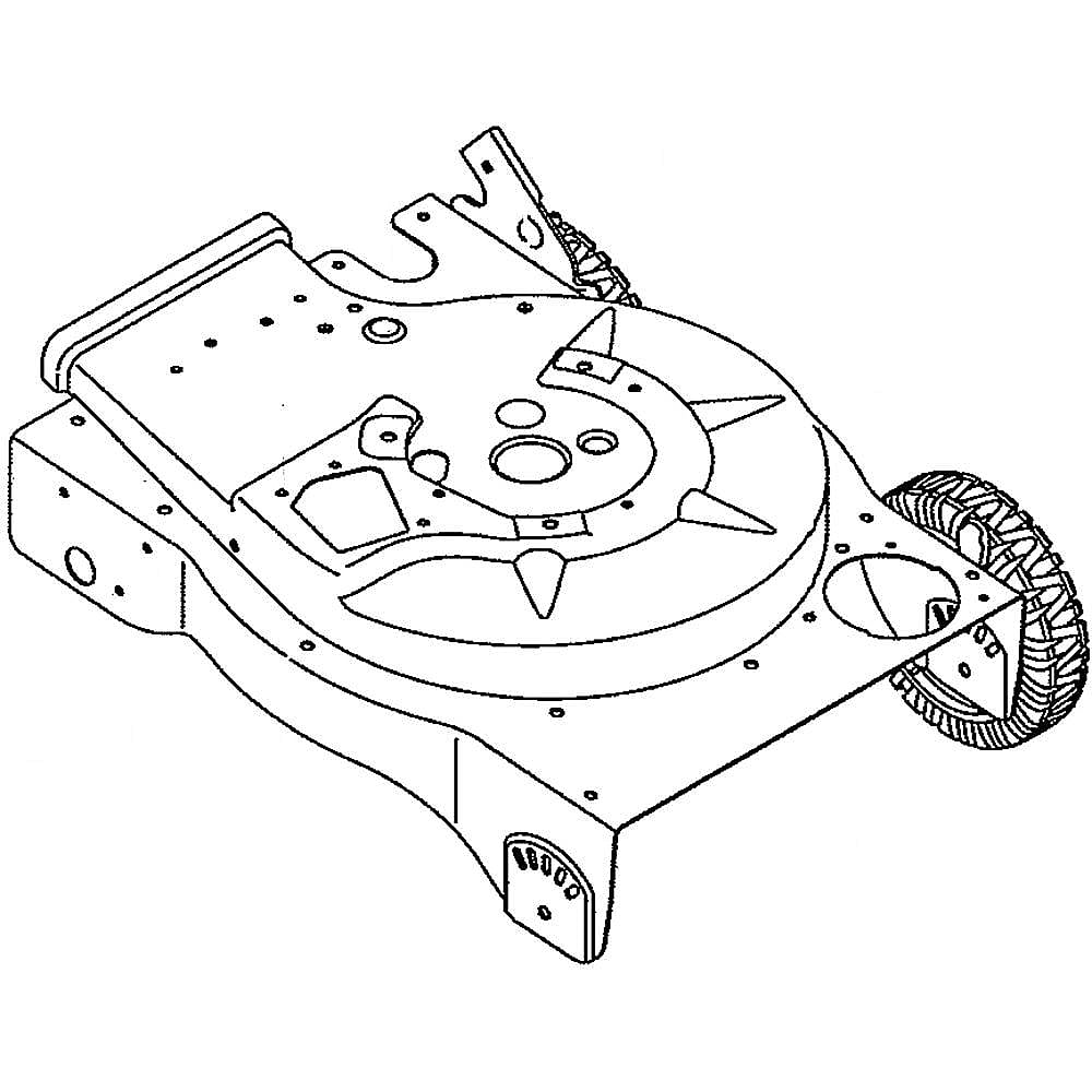 Part #781-04266-4044, Upper Housing / 25.00 x 18.50 x 7.00