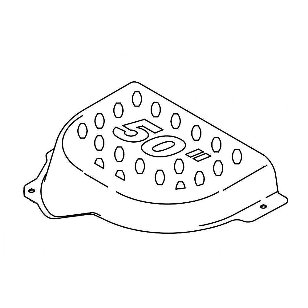 Part #783-04400-0637, Belt Cover (Replaces 783-04400)