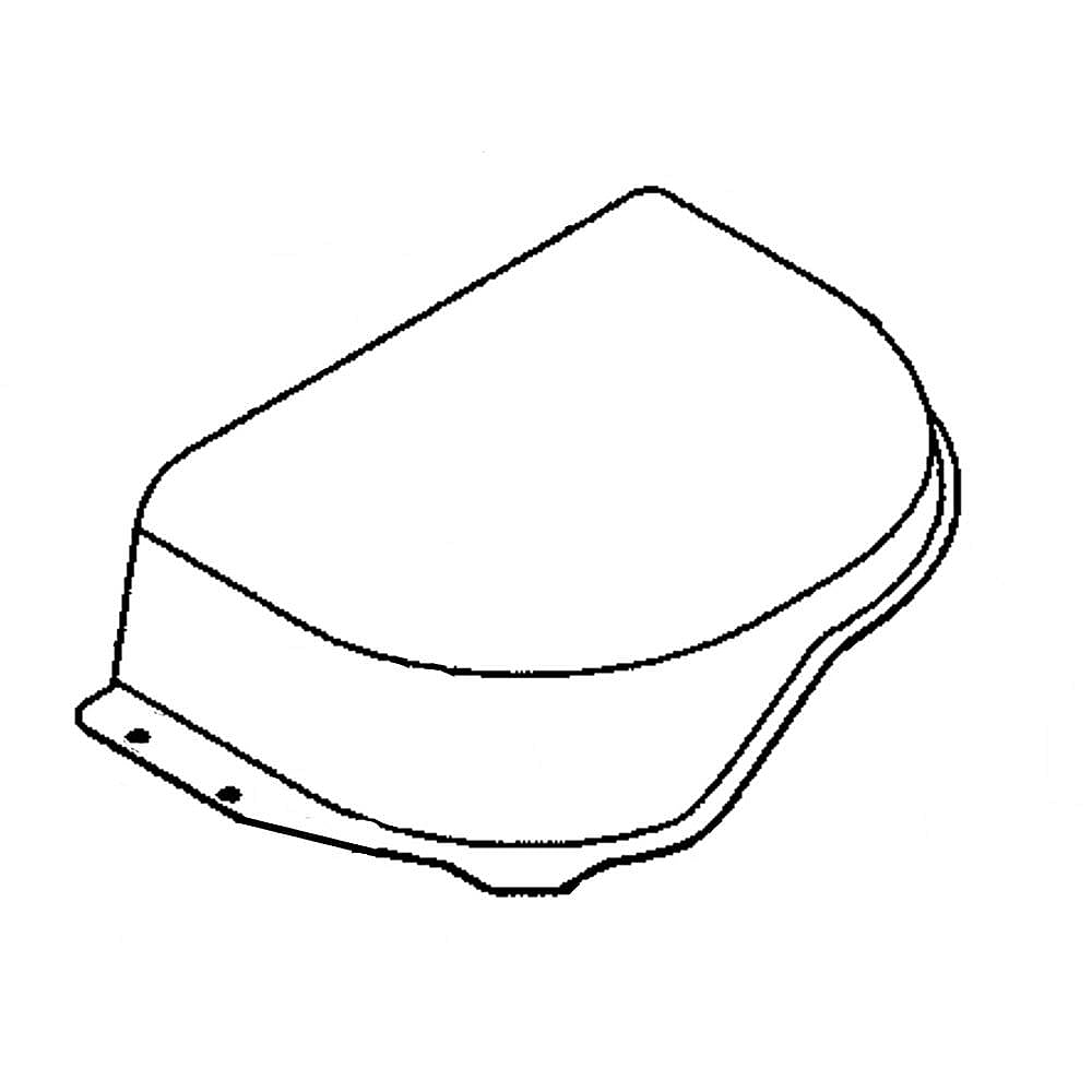 Part #783-04691, Lawn Tractor Mandrel Cover, Right