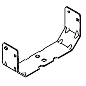 Lawn Tractor Bagger Attachment Support Bracket (replaces 783-08129) 783-08129-0637