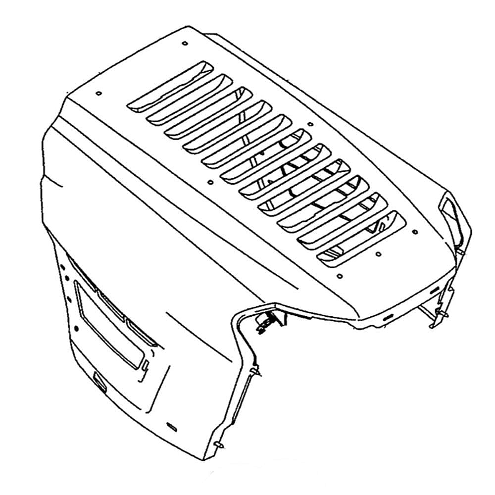 Part #783-08862A-0662, Hood-Cpx