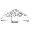 Lawn Tractor Mandrel Cover, Right for Craftsman PGT9000 - Part 783-1470A-4028