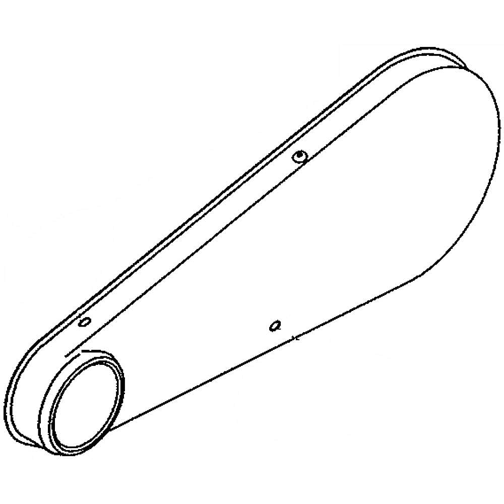 Part #784-0158B-0691, Mtd Tiller Belt Guard (Replaces 784-0158A-0691)