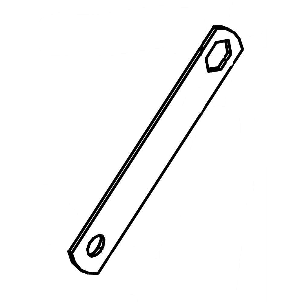 Part #784-0191, Ryobi Tiller Hex Nut Bracket Retainer