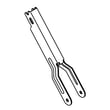 Wheel Bracket for MTD 250 - Part 786-04232